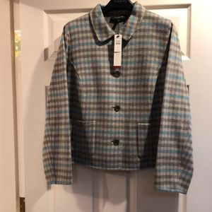 Talbots short wool “shacket”. Oh the coziness!!!